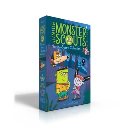 Junior Monster Scouts Not-So-Scary Collection Books 1-4 (Boxed Set): The Monster Squad; Crash! Bang! Boo!; It's Raining Bats and Frogs!; Monster of Di