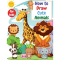 How to Draw Cute Animals for kids: Drawning for kids ages 4-8. 8-12 Creative Exercises for Little Hands with Big Imaginations