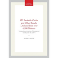 175 Parabolic Orbits and Other Results Deduced from Over 6,200 Meteors: Transactions, American Philosophical Society (Vol. 22, Part 1)