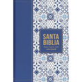 Biblia Rvr 1960 Letra Grande Tamaño Manual Símil Piel Azul Claro(bible Rvr 1960 Large Print Handsize Leatherlike Tiles Light Blue (Spanish Edition)