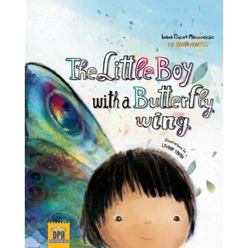 The little boy with a butterfly wing