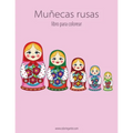 Muñecas rusas libro para colorear 1