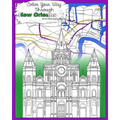 Color Your Way Through New Orleans: Adult Coloring Book: NEW Edition! Same art, thinner paper, lower price!