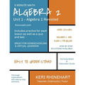 Algebra 2: Unit 1 - Algebra 1 Revisited: 5 Minute Math