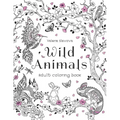 Wild Animals: Adult coloring book: 30 Original Coloring Pages of animals, birds, fish and a lot of wonderful flowers for Stress Relief.