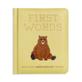 First Words with Cute Embroidered Friends: A Padded Board Book for Infants and Toddlers Featuring First Words and Adorable Embroidery Pictures