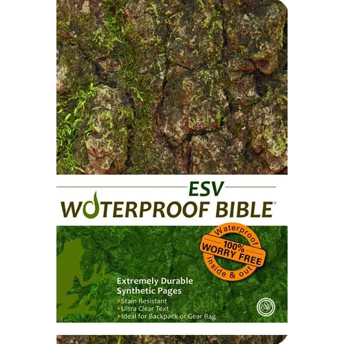 Waterproof Bible-ESV-Tree Bark
