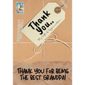 Thank You For Being The Best Grandpa!: My Gift Of Appreciation: Full Color Gift Book Prompted Questions 6.61 x 9.61 inch