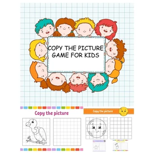 Copy the Picture Game for Kids: Copy the Picture and Drawing.Animals Drawing for Kids.Copying and Tracing the Same Picture