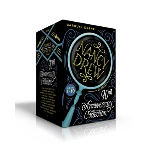 Nancy Drew Diaries 90th Anniversary Collection (Boxed Set): Curse of the Arctic Star; Strangers on a Train; Mystery of the Midnight Rider; Once Upon a