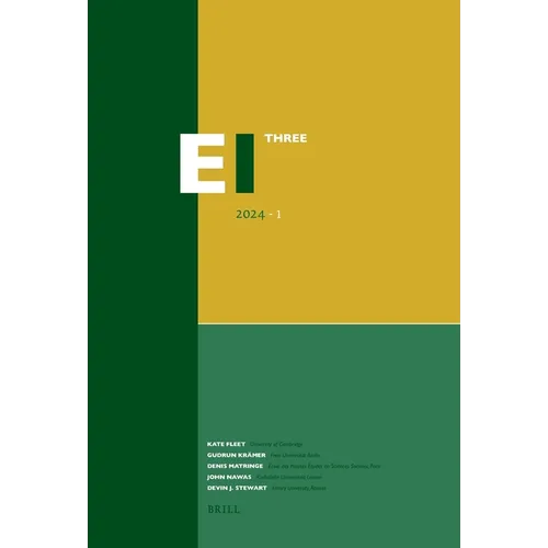 Encyclopaedia of Islam - Three 2024-1