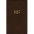 Nbla, Santa Biblia, Ultrafina, Letra Grande, Leathersoft, Café, Palabras de Jesús En Rojo