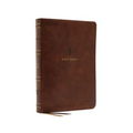 Nrsv, Catholic Bible, Thinline Edition, Leathersoft, Brown, Comfort Print: Holy Bible