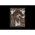 ESV Single Column Journaling Bible, Artist Series, Red Letter (Hardcover, Joshua Noom, the Lion and the Lamb)