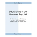 Staatsschutz in der Weimarer Republik