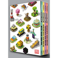 Minecraft: Bite-Size Builds Collection 4-Book Boxed Set: Minecraft: Bite Size-Builds, Minecraft: Amazing Bite-Size Builds, Minecraft: Super Bite-Size