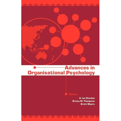 Advances in Organisational Psychology
