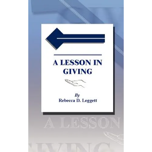 A Lesson in Giving