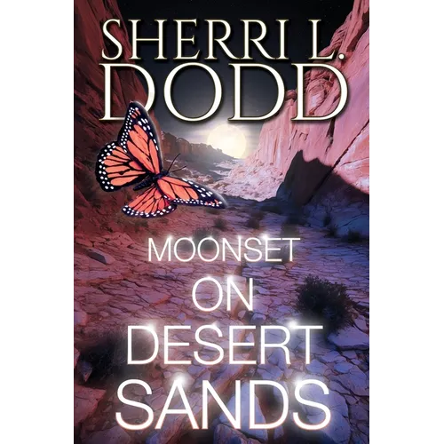 Moonset on Desert Sands