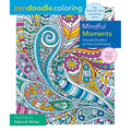 Zendoodle Coloring: Mindful Moments: Peaceful Doodles to Color and Display