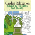 Garden Relaxation Color by Numbers for Adults: Beautiful, Stress-Free Coloring Pages
