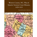 Warren County, NC, Pleas & Quarter Sessions Court Minutes, 1829-1833
