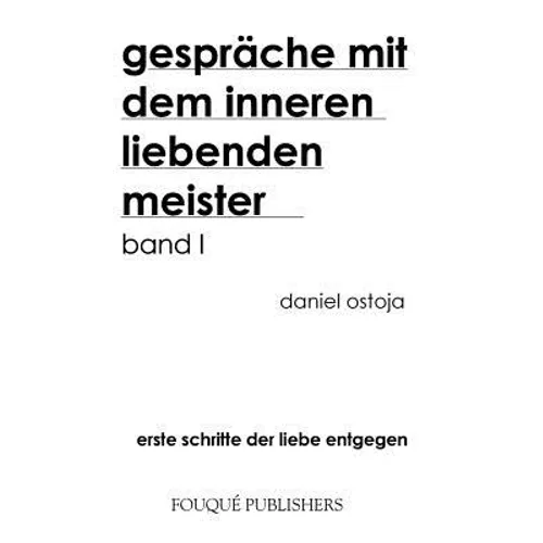 Gespraeche Mit Dem Inneren Liebenden Meister