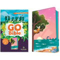 NLT Go Bible for Kids (Leatherlike, Beach Sunrise): A Life-Changing Bible for Kids