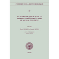 La Figure Biblique Du Juste Et Ses Enjeux Theologiques Dans Le Nouveau Testament
