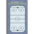 Ice Hockey 2 in 1 Tacticboard and Training Workbook: Tactics/strategies/drills for trainer/coaches, notebook, training, exercise, exercises, drills, p