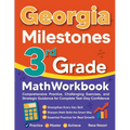 Georgia Milestones 3rd Grade Math Workbook: Comprehensive Practice, Challenging Exercises, and Strategic Guidance for Complete Test-Day Confidence