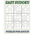 Easy Sudoku Puzzles for Adults: Large-print easy sudoku puzzles for adults puzzle book with 50 games to enjoy