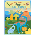 The small world of Jurassic Dinosaurs: Coloring book for kids from 2 years to 9, coloring little dinosaurs