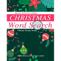 Christmas word search puzzle book for adults.: Word find puzzle books for adults
