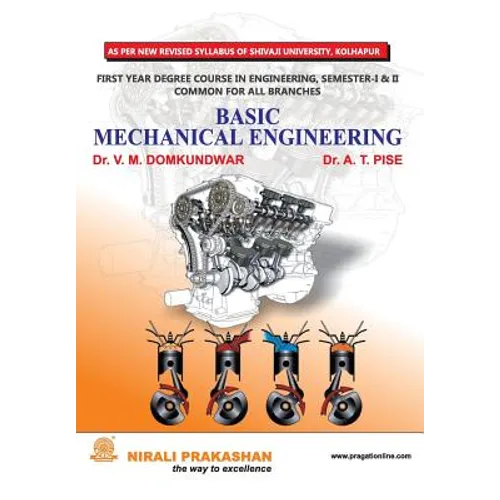 Basic Mechanical Engineering (Fe Sem. I, SU)
