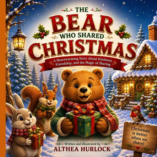 The Bear Who Shared Christmas: A Children's Book About Christmas, Friendship, and the Joy of Giving