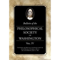 Bulletin of the Philosophical Society of Washington Vol. IV: Minutes of The Philosophical Society of Washington Minutes, 1880-81
