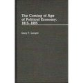 The Coming of Age of Political Economy, 1815-1825