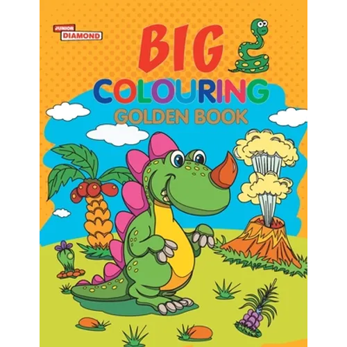 Big Colouring Golden Book for 5 to 9 years Old Kids Fun Activity and Colouring Book for Children