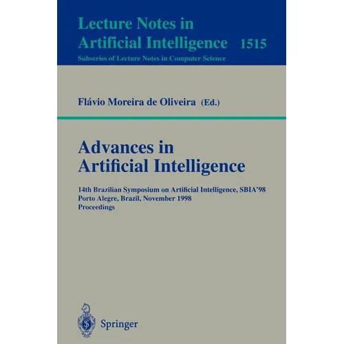 Advances in Artificial Intelligence: 14th Brazilian Symposium on Artificial Intelligence, Sbia'98 Porto Alegre, Brazil, November 4-6, 1998, Proceeding