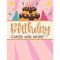 Birthday Cakes And More: Adult Coloring Sheets For Unwinding And Relaxation, Stress Relieving Coloring Activity Sheets