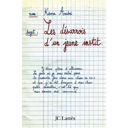 Les désarrois d'un jeune instit