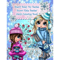Sherri Baldy My Besties Snow flake Besties Adult Coloring Book