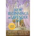 New Beginnings in Lavender Bay (The Lavender Bay Chronicles Book 4) Large Print Paperback