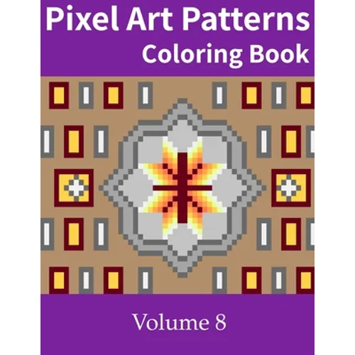 Pixel Art Patterns Coloring Book 8