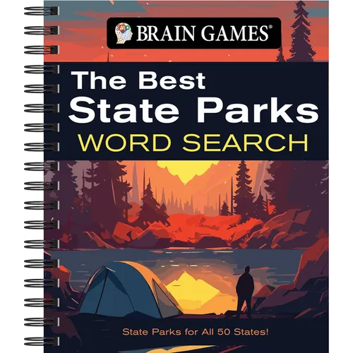 Brain Games - The Best State Parks Word Search: State Parks for All 50 States!