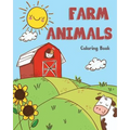 farm Animals Coloring Book: farm animals books for kids & toddlers - Boys & Girls - activity books for preschooler - kids ages 1-3 2-4 3-5