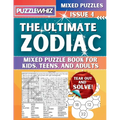 The Ultimate Zodiac Mixed Puzzle Book for Kids, Teens, and Adults: 16 Types of Engaging Variety Puzzles: Word and Math Puzzles (Issue 4)