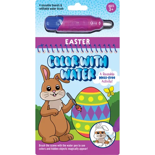 Color with Water - Easter (Includes Mess Free Water Pen)