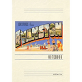 Vintage Lined Notebook Greetings from Evanston, Illinois